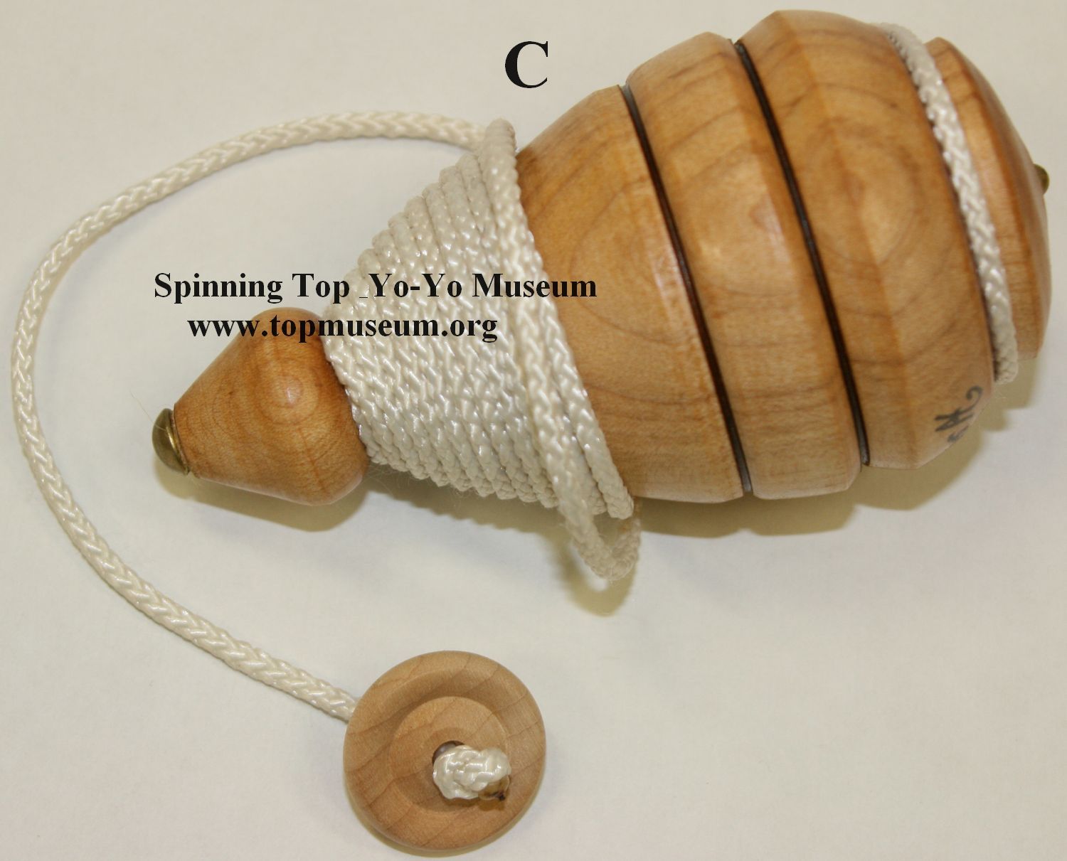 spinning top with string